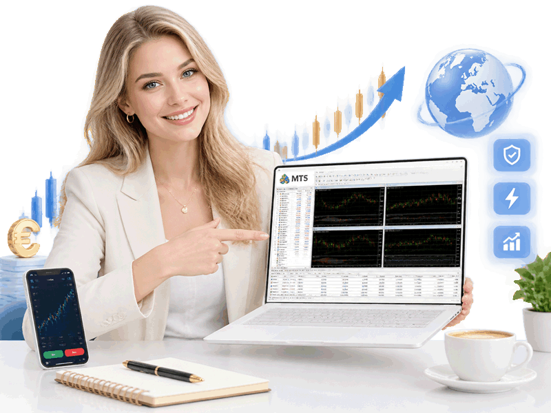 MetaTrader 5 quotes and trading charts on computers, tablets and mobile phones