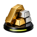 Precious metal product icon